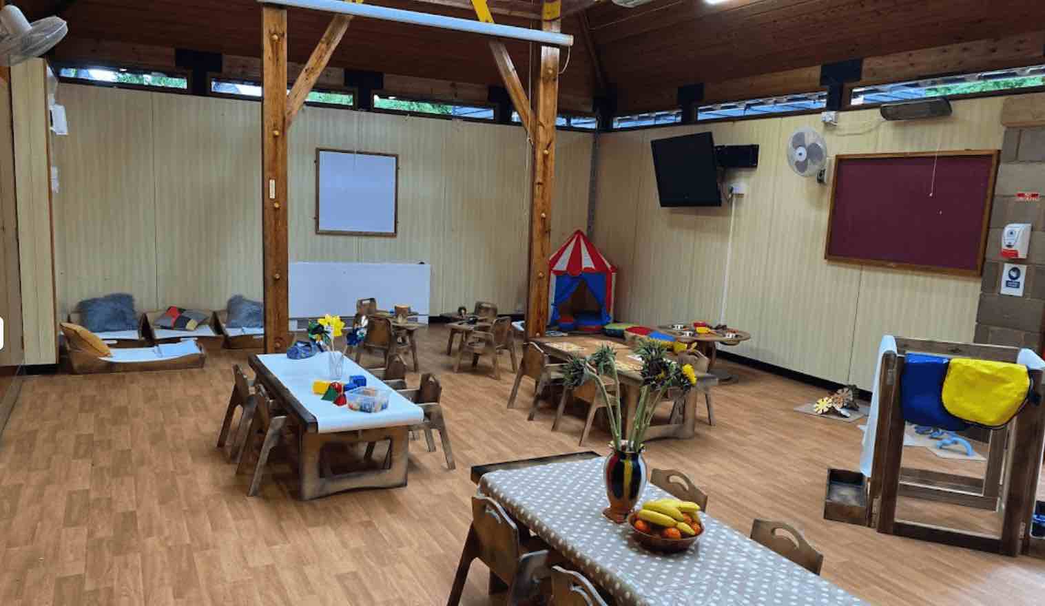 inside Apple Tree Nursery school in Rottingdean Whiteway Lane